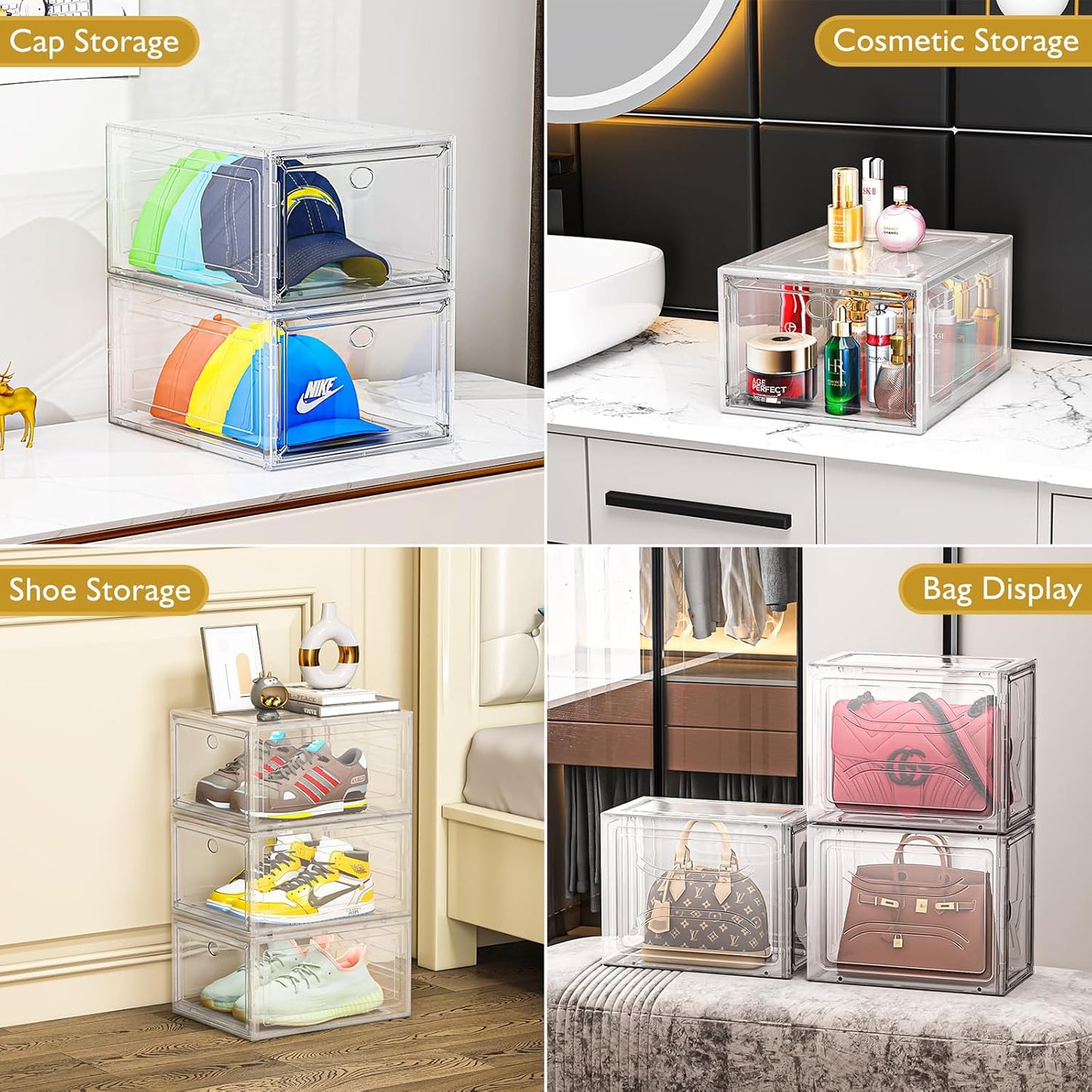 6 Pack Shoe Organizer
